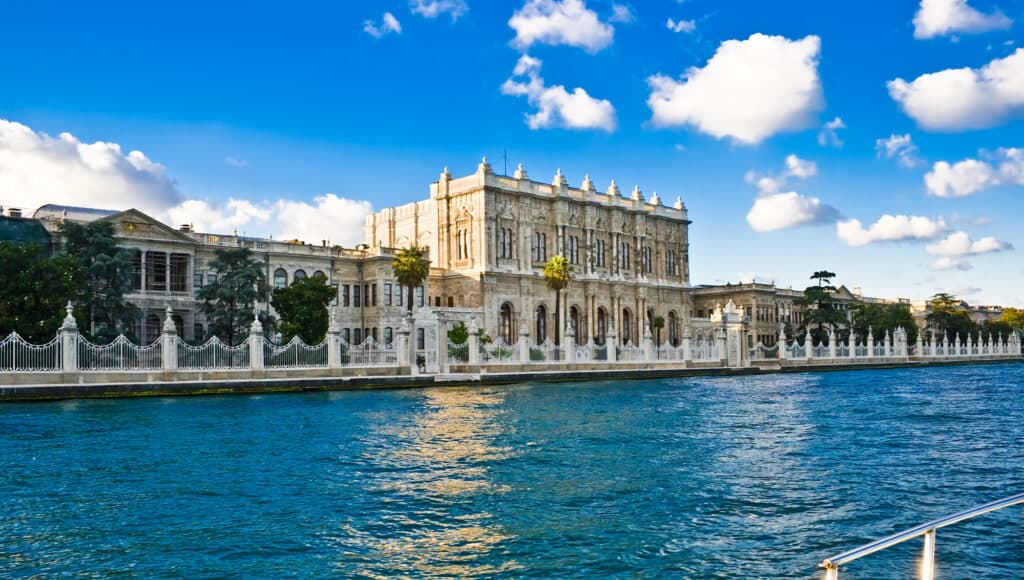 dolmabahce paladset i istanbul