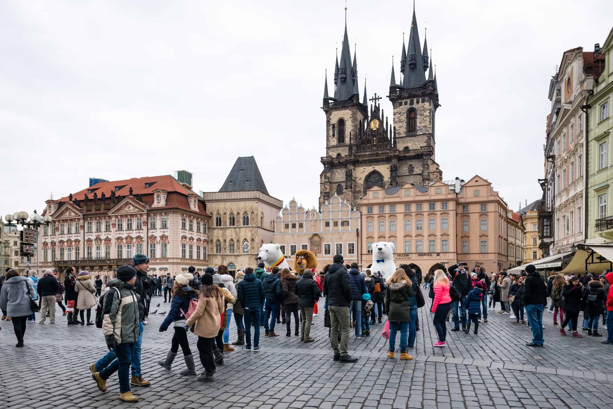 pladsen i den gamle by i prag staré mesto old town square