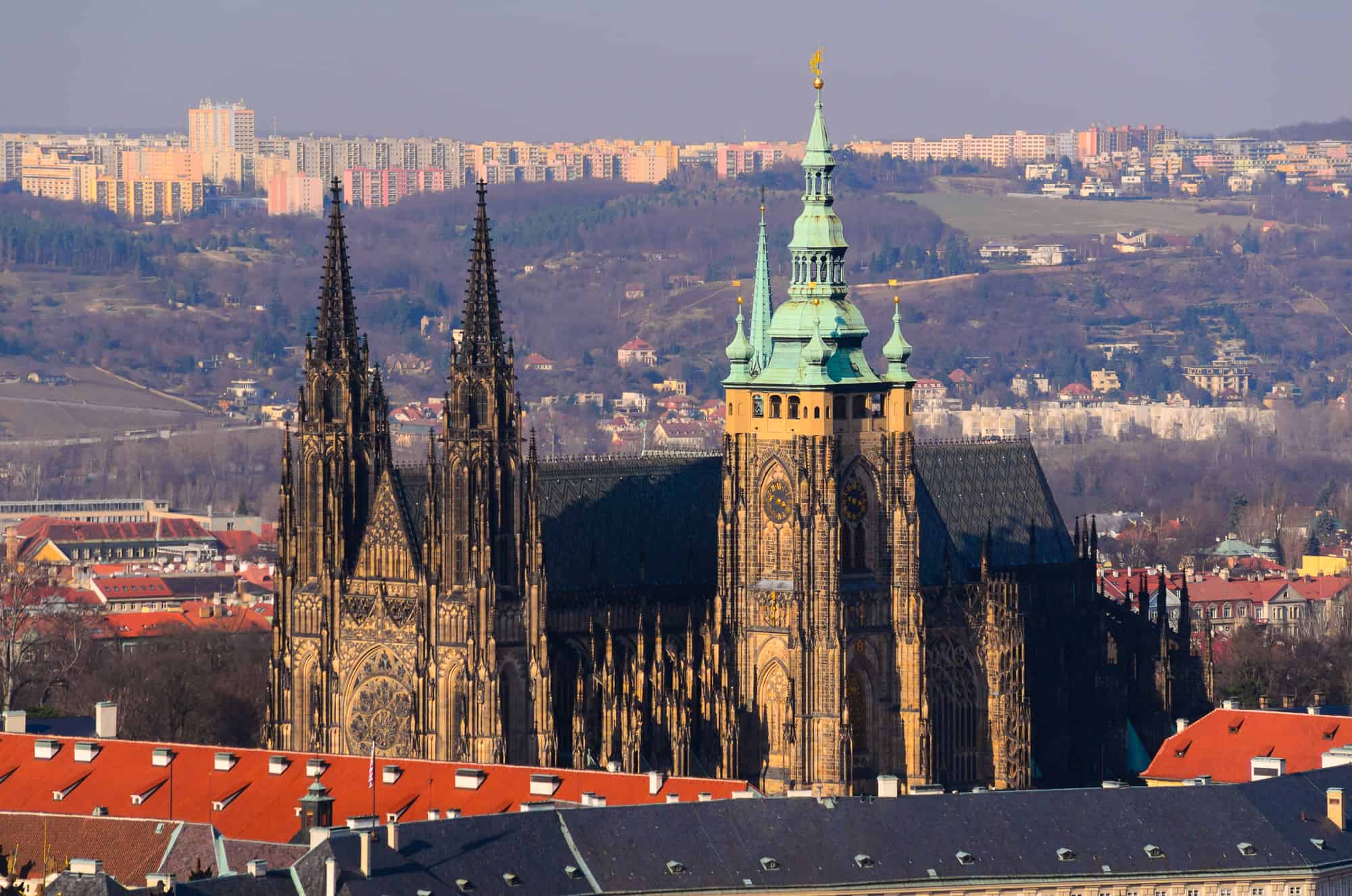 prag borg i tjekkiet